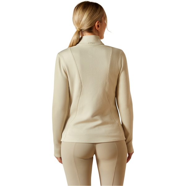 2025 Ariat Womens Lucent 1/4 Zip Baselayer 10062296 - Pelican